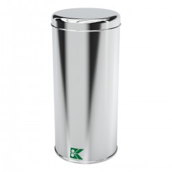 Cylinder Tin Can 1 Liter Nuts Regional Flavors Box dia 90 x H190 mm 1 lt  Slip Lid